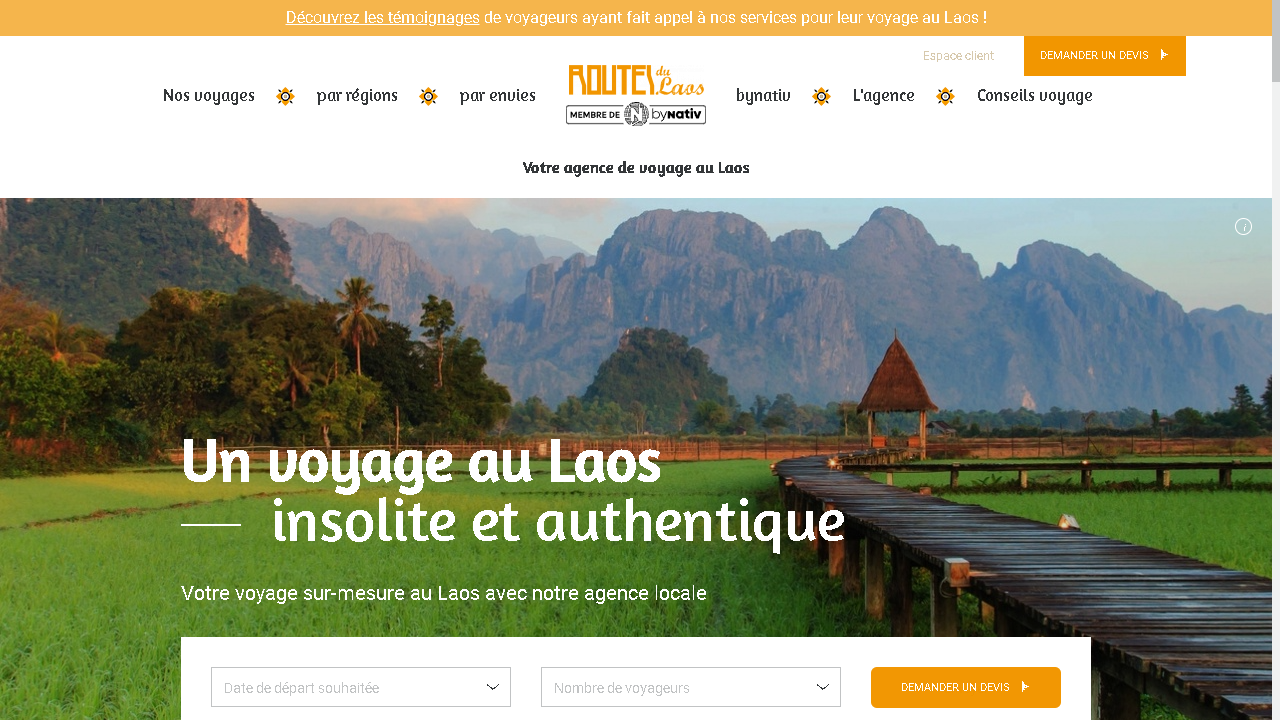 Capture d'écran de http://www.routes-du-laos.com